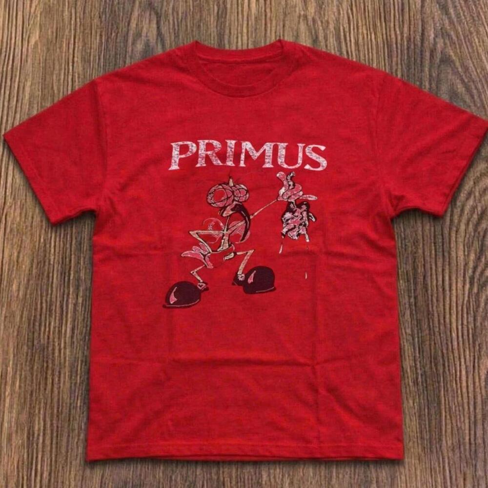 Gildan Men Red T-Shirt, Primus Red Band Tee